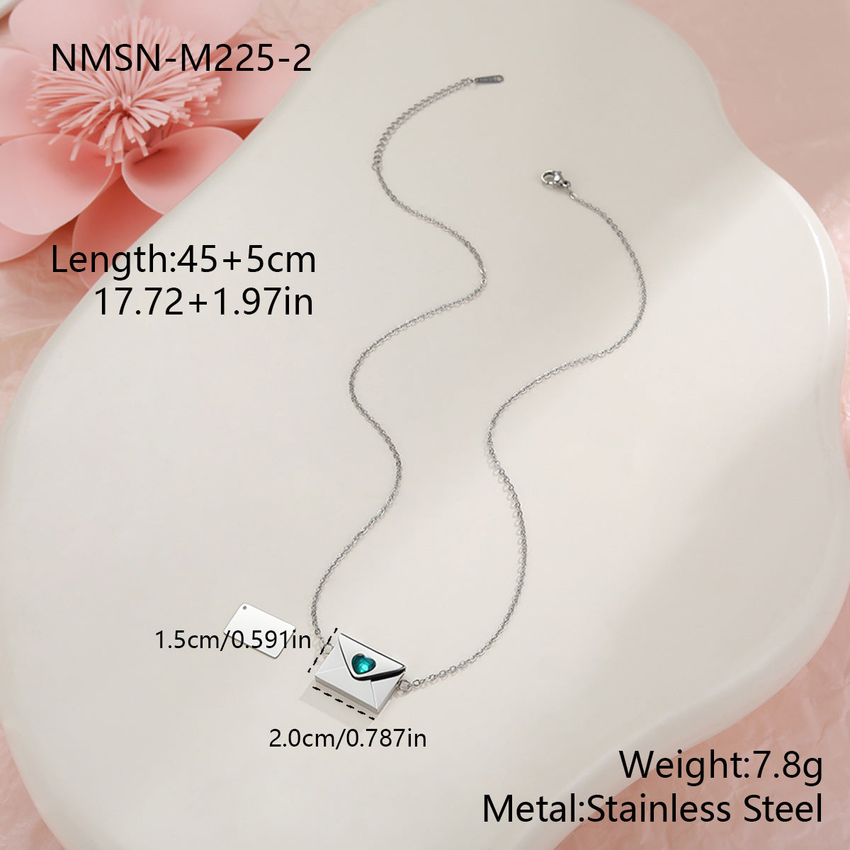 Valentine's Day gift: heart necklace - gallify.store