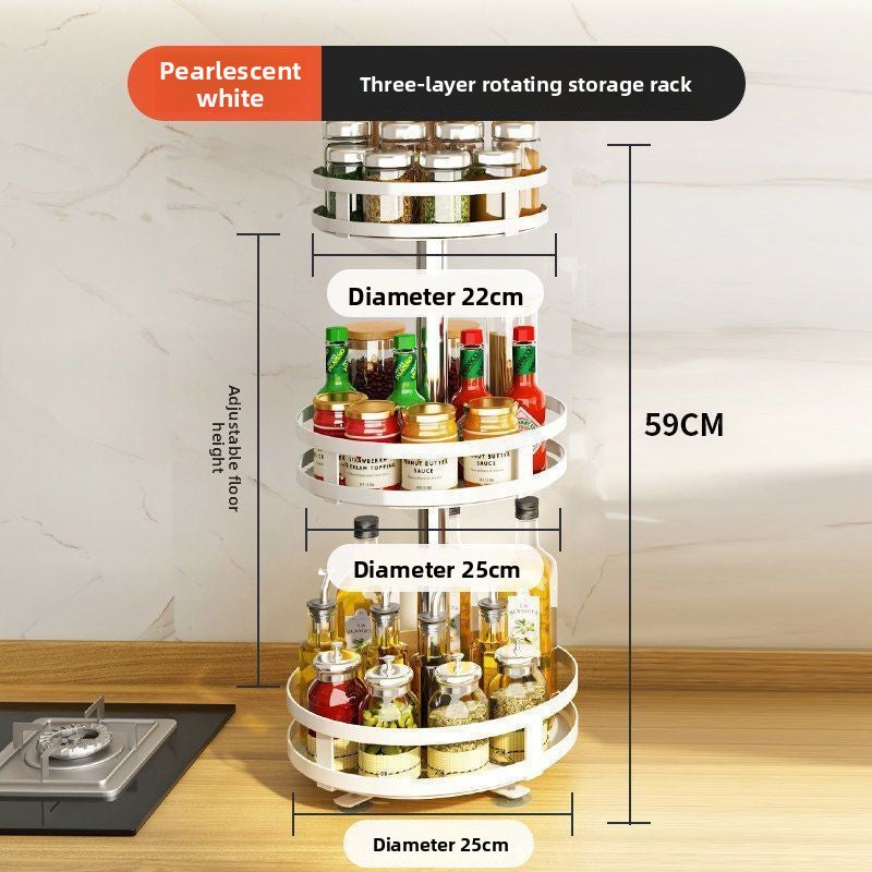 Rotating seasoning rack- Spice Organizers in Kitchen - gallify.store